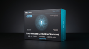 NX-LV1 matte-black retail box with cyan accents.